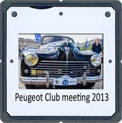 Peugeot-kerhon kokoontumisajo 2013 Helsingin Rautatientorilla
