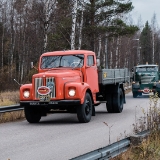 Scania-Vabis L 55  Scania-Vabis L 55 vm. 1961 : 2016, Fujifilm XT-1, Loska-ajo, Ruovesi, Vetku, historia, kokoontuminen, kokoontumisajo, kuorma-auto, syksy, veteraaniauto