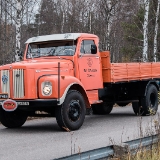 Scania-Vabis 56  Scania-Vabis 56 vm. 1964 : 2016, Fujifilm XT-1, Loska-ajo, Ruovesi, Vetku, historia, kokoontuminen, kokoontumisajo, kuorma-auto, syksy, veteraaniauto