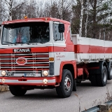 Scania 141  Scania 141 vm. 1978 : 2016, Fujifilm XT-1, Loska-ajo, Ruovesi, Vetku, historia, kokoontuminen, kokoontumisajo, kuorma-auto, syksy, veteraaniauto