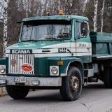 Scania LS 141  Scania LS 141 vm. 1980 : 2016, Fujifilm XT-1, Loska-ajo, Ruovesi, Vetku, historia, kokoontuminen, kokoontumisajo, kuorma-auto, syksy, veteraaniauto