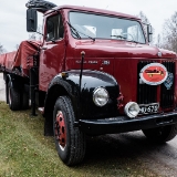 Scania L 36  Scania L 36 vm. 1968 : 2016, Fujifilm XT-1, Loska-ajo, Ruovesi, Vetku, historia, kokoontuminen, kokoontumisajo, kuorma-auto, syksy, veteraaniauto