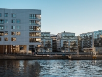 Hammarby Sjöstad  Very expensive homes on the other side of the canal : 2016, Christmas, Fujifilm XT-1, Joulu, Stockholm, Södermalm, Tukholma, kaupunki, town