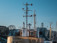 Draga  One of the many boats docked alongside Norra Hammarbyhamnen : 2016, Christmas, Fujifilm XT-1, Joulu, Stockholm, Södermalm, Tukholma, kaupunki, town