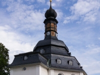 Zum Friedefürsten  The Zum Friedefürsten church is a baroque Lutheran round church in Klingenthal, Saxony, south-eastern Germany. It has an octagonal floorplan and is the largest of its kind in Saxony. The church is the most important historical monument in Klingenthal and dominates the town center. The church was officially finished in 1737. : 2016, Germany, Klingenthal, LG, LG G3, Saksa, kesäloma, kylä, matka, mobile phone, phone image, summer holiday, travel, village