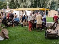 Medieval camp  Living in the medieval style, at least for a couple of days : 2016, Fujifilm XT-1, Hämeenlinna, Medieval fair, esitys, historia, history, keskiaikamarkkinat, markkina, medieval, show, tapahtuma, viikinki