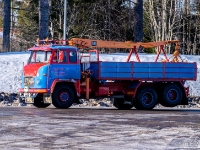 Scania-Vabis LBS 7642S  vm. 1968, Pietikäinen Juhani : 2017, Fujifilm XT-1, Joroinen, Kevätpäiväntasaus-ajo, Vetku, auto, historia, kuorma-auto, liikenne, talvi