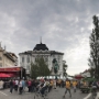 Presernov trg, the centre of Ljubljana and a popular gathering place