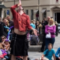 Street performer at Amagertorv