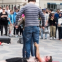 Street performer at Amagertorv