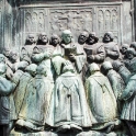 Monument of Reformation, A Sculpture (1943) by Max Andersen in Bispetorvet.