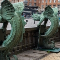 Dragon Statues in front of the city hall
