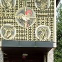 Religious facade in a Feldkirchen house
