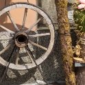 Cart wheel decoration in Feldkirchen