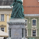 Maria Theresia Monument was erected in 1974. The statue was first made of expensive lead was replaced by sculpture of bronze.<br />That statue has been moved around few times in Neuer Platz Square. First it was on the west side but later on it was moved to east side