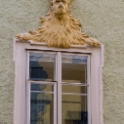 The lion holding a window in Klagenfurt