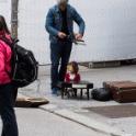 A street performer