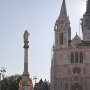 Although parts of the cathedral date from the 13th century (and after), it was very badly damaged in an earthquake in 1880. Most of the structure, including its spires, dates from the late 19th/early 20th centuries. Inside the cathedral you will find the tomb of Cardinal Stepinac (who was Archbishop of Zagreb from 1937 to 1960) which contains a sculpture by Croatia's most celebrated sculptor, Ivan Mestrovic.