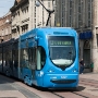 Zagreb tram approaching