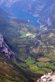 Geiranger photographed from Dalsnibban