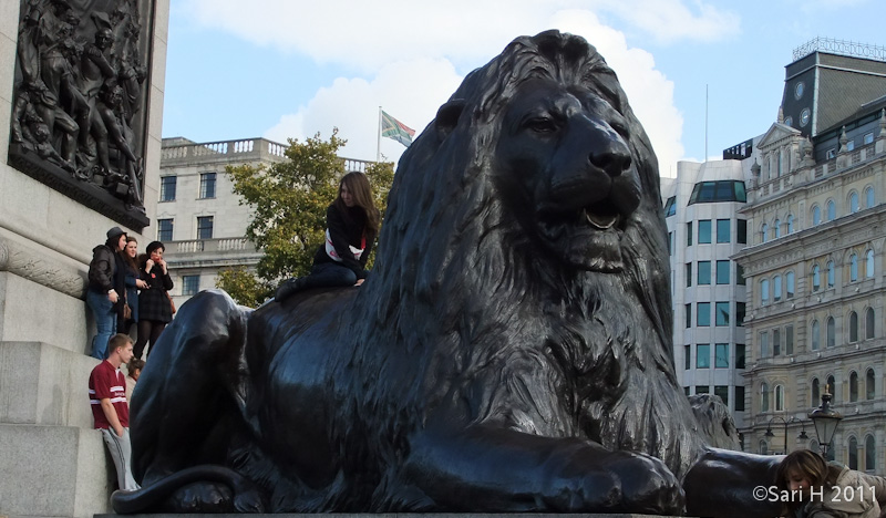 DSCF2849.jpg - One of Nelson's lions