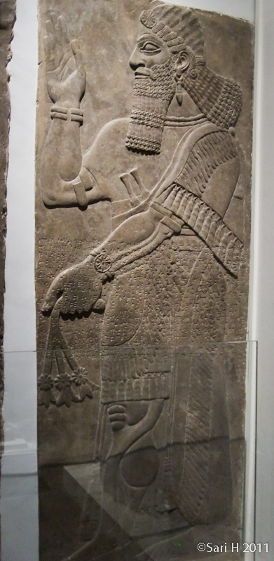 DSCF3229.jpg - Protective spirit, Assyrian, about 865-860 BC, Nimrud, Temple of Ninruta