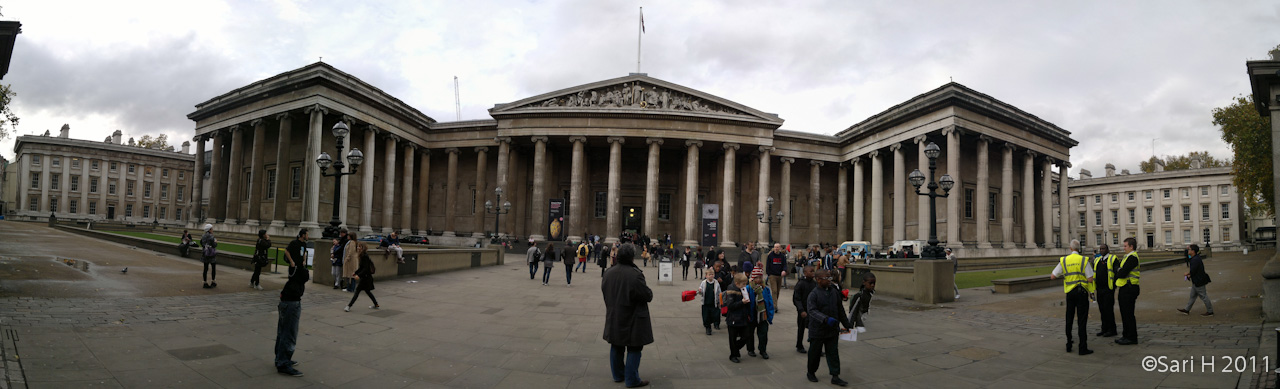 british_museum_front_ver2-Edit.jpg - The British Museum was established in 1753, largely based on the collections of the physician and scientist Sir Hans Sloane. The museum first opened to the public on 15 January 1759 in Montagu House in Bloomsbury, on the site of the current museum building.