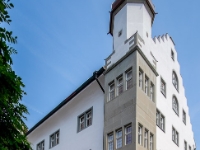 Stadtbibliotek und Stadtbücherei  Built in 1620 and renovated in 1842 and 1921. : 2016, Baden-Württemberg, DE, Fujifilm XT-1, Germany, Radolfzell am Bodensee, kaupunki, kesäloma, matka, summer holiday, town, travel