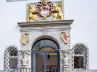 Stadtbibliotek und Stadtbücherei  Built in 1620 and renovated in 1842 and 1921. : 2016, Baden-Württemberg, DE, Fujifilm XT-1, Germany, Radolfzell am Bodensee, kaupunki, kesäloma, matka, summer holiday, town, travel