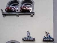 Signs  These cute signs showed the way :). : 2016, Baden-Württemberg, DE, Fujifilm XT-1, Germany, Radolfzell am Bodensee, kaupunki, kesäloma, matka, summer holiday, town, travel