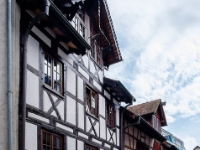 Poststrasse  Some more 14th or 15th century half-timbered houses. : 2016, Baden-Württemberg, DE, Fujifilm XT-1, Germany, Radolfzell am Bodensee, kaupunki, kesäloma, matka, summer holiday, town, travel