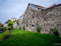 City wall  Old city wall is still partially intact and forms the outer wall of many buildings : 2016, Baden-Württemberg, DE, Fujifilm XT-1, Germany, Radolfzell am Bodensee, kaupunki, kesäloma, matka, summer holiday, town, travel