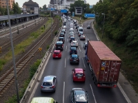 Stau  Typical sight in Berlin, it's about 4pm and nobody goes nowhere fast. : 2016, Berliini, Berlin, Germany, LG, Saksa, kaupunki, kesäloma, matka, mobile phone, summer holiday, town, travel