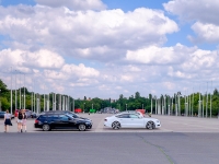 Olympischer Platz  It was used for deployments, one of them an infamous one: on November 12th 1944 people came here to be sworn in as a sort of "Hitler's last army"; it was one of ten places in Berlin that served this senseless purpose. Nowadays it's used mainly as a parking lot and practise field for driving schools. : 2016, Berliini, Berlin, Fujifilm, Germany, Saksa, digital image, historia, history, kaupunki, kesäloma, matka, summer holiday, town, travel