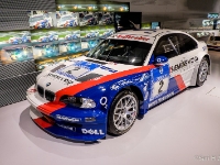 BMW M3 GTR  An E46 GTR came to life in February 2001, powered by the P60B40 a 3,997 cc V8 producing 493 hp. Unlike the straight-six powered M3 versions, which were outpaced by the Porsche 996 GT3, the racing version of the E46 M3 GTR 16, entered by Schnitzer Motorsport, was very successful in the American Le Mans Series (ALMS) with BMW factory driver Jörg Müller securing the 2001 GT title . Two Schnitzer Motorsport M3 GTR cars saw a comeback in 2003 at the 24 Hours Nürburgring, winning 1–2 in 2004 and 2005, as well as entries in the 24 Hours Spa. Onboard coverage recorded in 2004 Hans-Joachim Stuck, Pedro Lamy, Jörg Müller and Dirk Müller on the Nürburgring and Spa-Francorchamps. : 2016, BMW, BMW Museum, BMW Welt, Fujifilm, LG G3, Munich, München, car, digital image, historia, history, kesäloma, matka, motorbike, phone image, summer holiday, travel