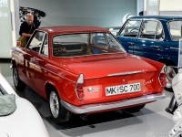 BMW 700  BMW 700, 1959. The BMW 700 is a small rear-engined car which was produced by BMW in various models from August 1959 to November 1965. It was the first BMW automobile with a monocoque structure. The 700 was a sales success at a time when BMW was close to financial ruin. The 700 was also successful in its class in motorsport, both in its stock form and as the basis of a racing special called the 700RS. More than 188,000 were sold before production ended in November 1965. Upon discontinuing the 700, BMW left the economy car market. : 2016, BMW, BMW Museum, BMW Welt, Fujifilm, LG G3, Munich, München, car, digital image, historia, history, kesäloma, matka, motorbike, phone image, summer holiday, travel