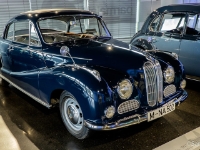 BMW 502  BMW 502 1954. The BMW 502 was the first postwar German car to be manufactured with a V8 engine. : 2016, BMW, BMW Museum, BMW Welt, Fujifilm, LG G3, Munich, München, car, digital image, historia, history, kesäloma, matka, motorbike, phone image, summer holiday, travel