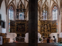 Pfarrkirche Maria Himmelfahrt  The interior of the church. : 2016, AUT, Austria, Fujifilm, Hallstatt, Itävalta, LG G3, Oberösterreich, UNESCO, digital image, historia, history, kaupunki, kesäloma, phone image, summer holiday, town