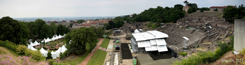 lyon-1.jpg - Roman theatres, remnant of the Roman city of Lugdunum