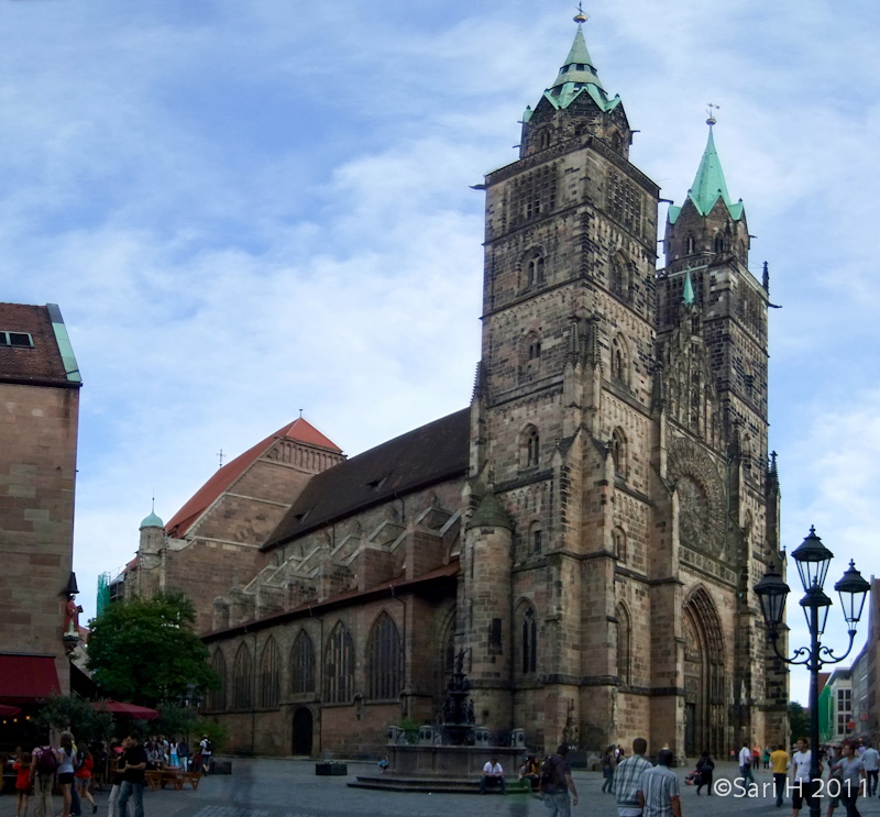 nurmberg-8.jpg - Lorenzkirche, Nuremberg. Built between 1243-1315.