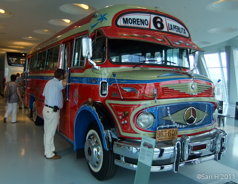 merc_museum-16.jpg - 1969 Mercedes-Benz LO 1112 Omnibus, with this bus Hector Prieto began a career as bus operator in Buenos Aires. This bus is typical for private buses in South America.