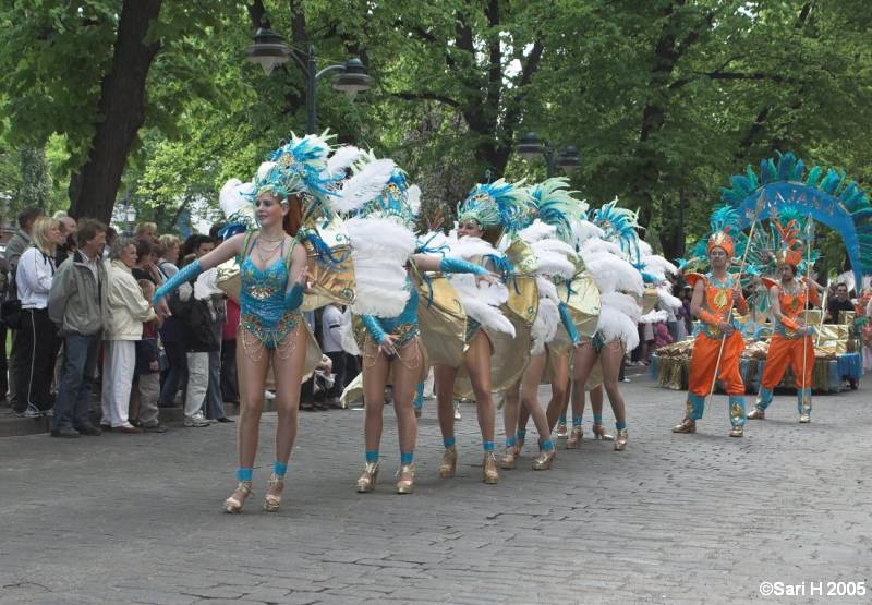 Sambakarnevaalit Helsingissä 11.06.2005