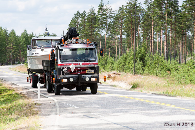 Vanha Mersu töissä